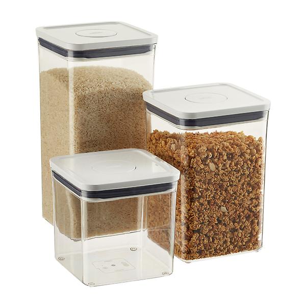 OXO Good Grips New POP Container, Small Square Short, 1.1 qt.
