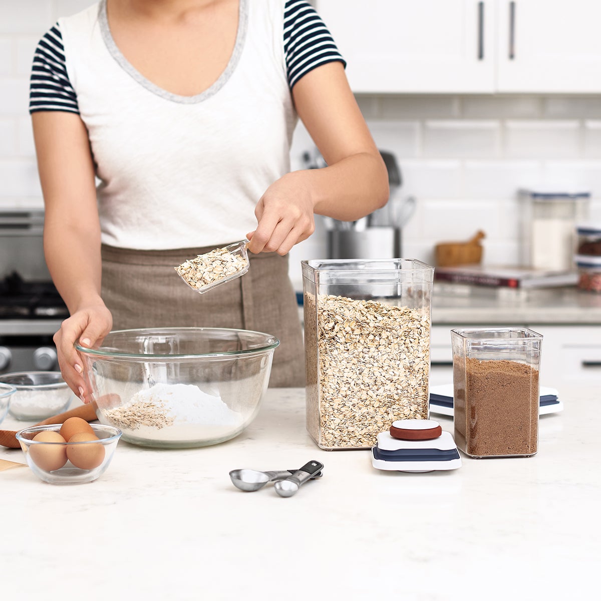 OXO Good Grips Baking Essentials POP Canisters | The OXO Good Grips Baking Essentials POP Canisters | The