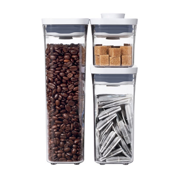 OXO Good Grips 3-Piece Slim POP Canisters