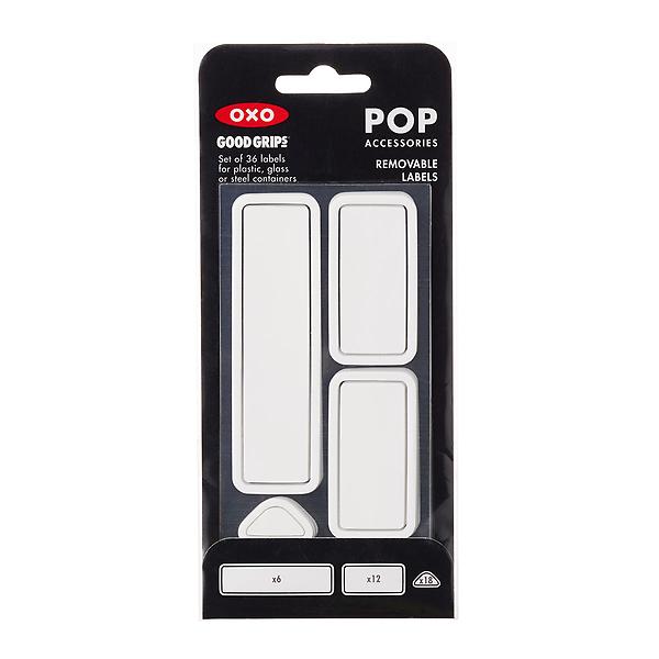 OXO GG Pop Removable Labels