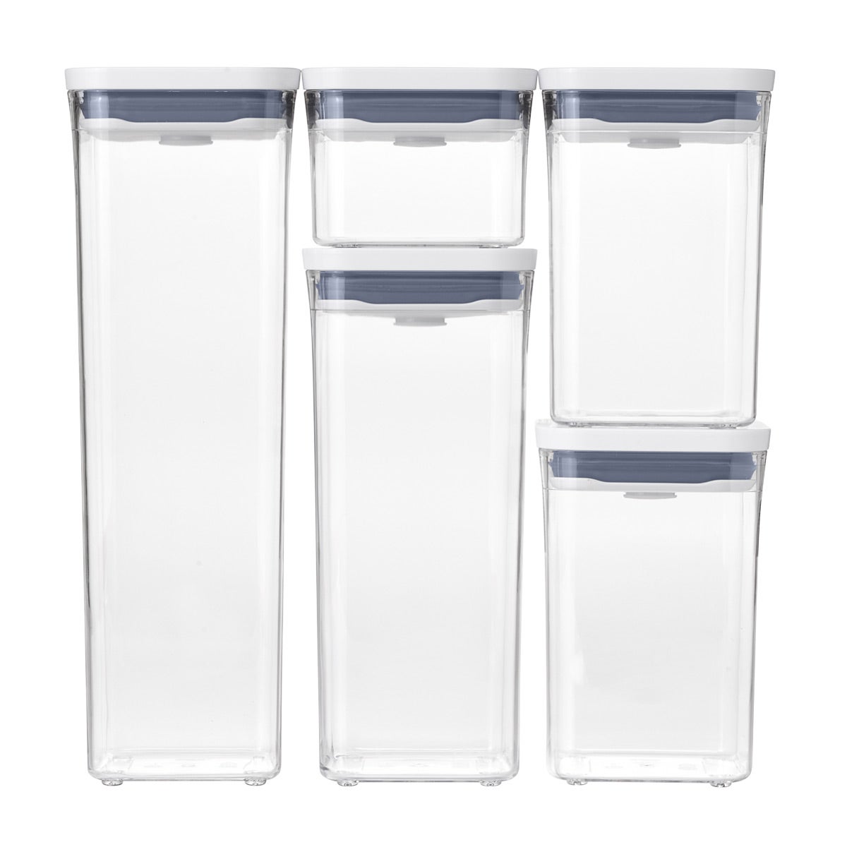 OXO Good Grips POP 5-Piece Canisters | The Container Store