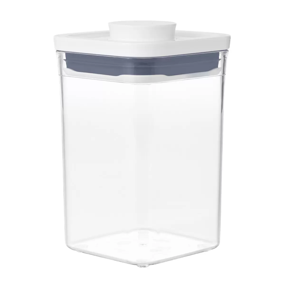Food Storage Container, Square, Glass, 5.5-Cup