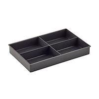 Bisley 4-Compartment Premium Deep Drawer Insert Black