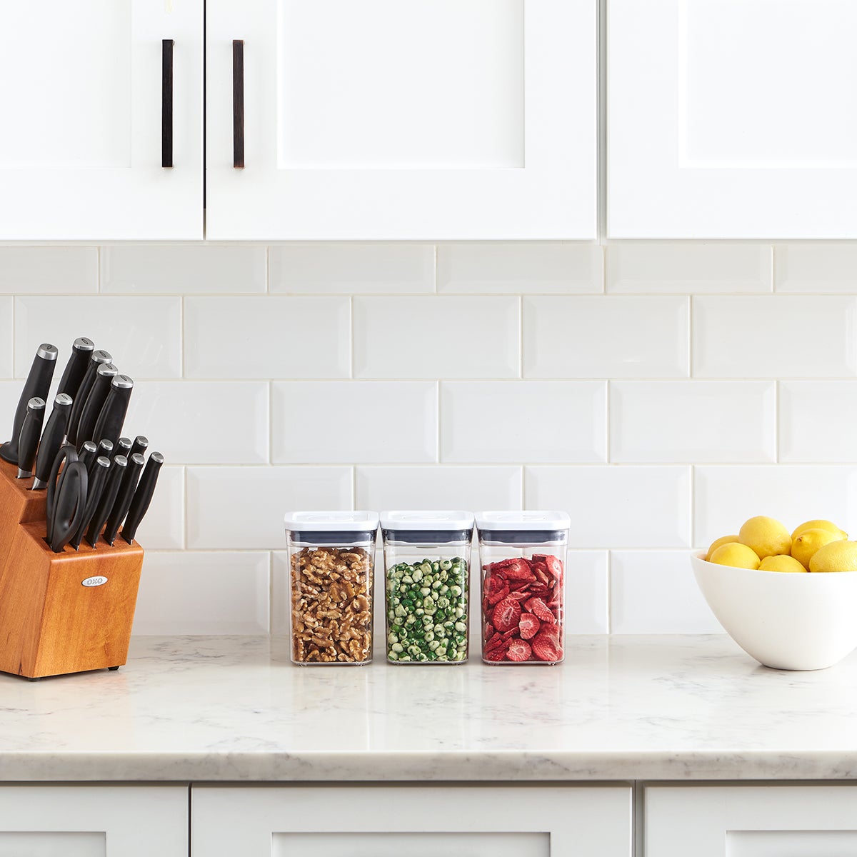 OXO Good Grips 3-Piece POP Canister Set | The Container Store