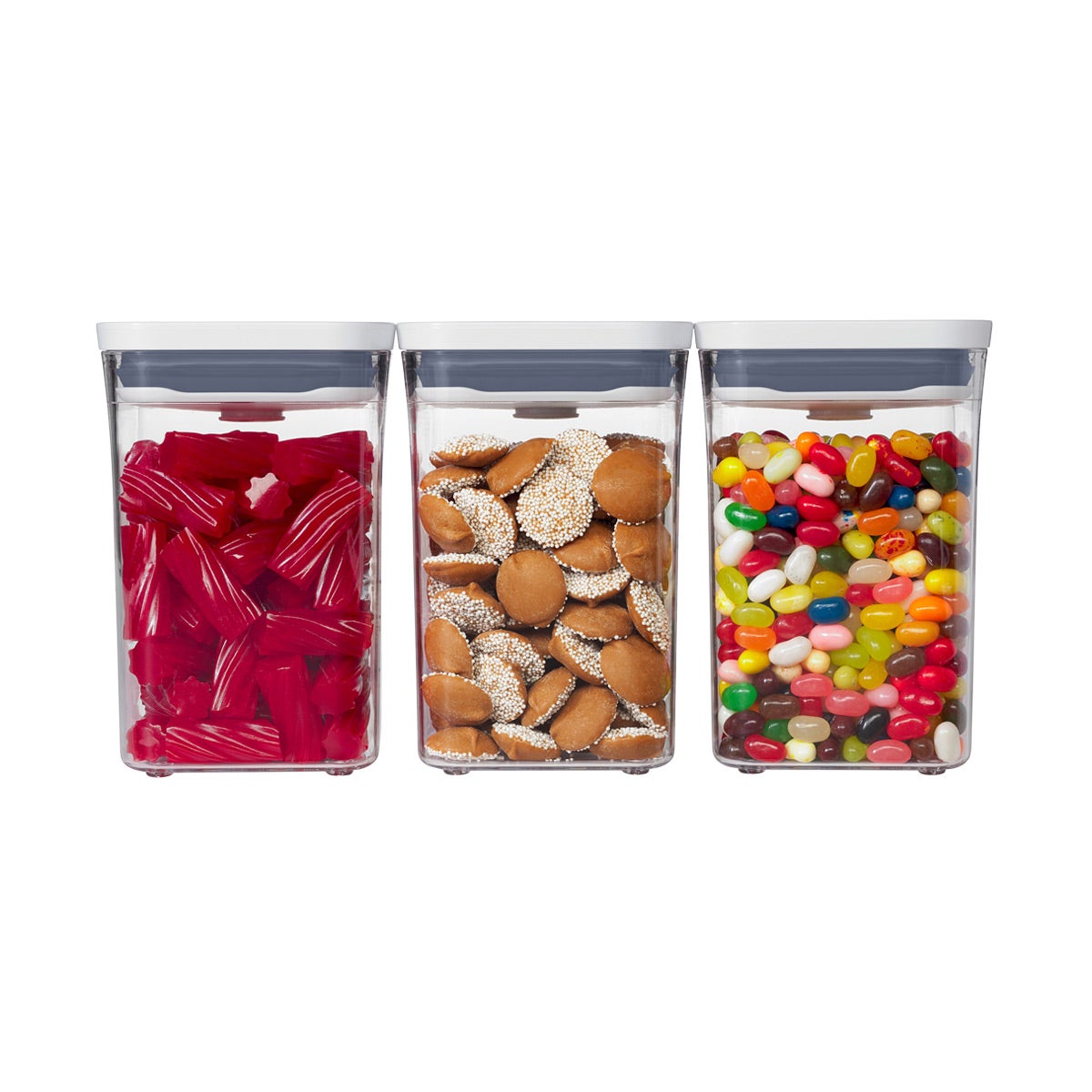 OXO Good Grips POP Container (Three-Piece Rectangle Set with Scoop)