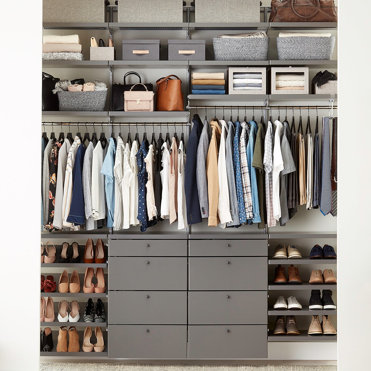 Organizing Closets with The Container Store