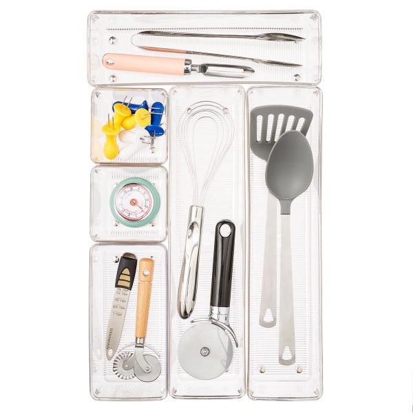 Metal Drawer Organizers Starter Kit