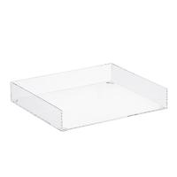 The Container Store Luxe Acrylic Acrylic Stacking Letter Tray Clear