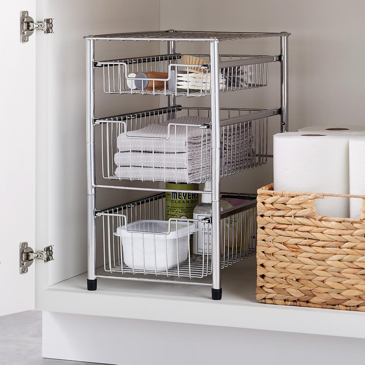 Wire Pull Out Cabinet Organizers The Container Store