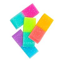 Ooly Jumbo Glitter Eraser Assorted