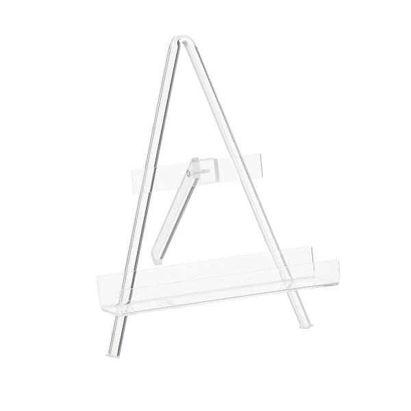 Small Display Easels - Clear