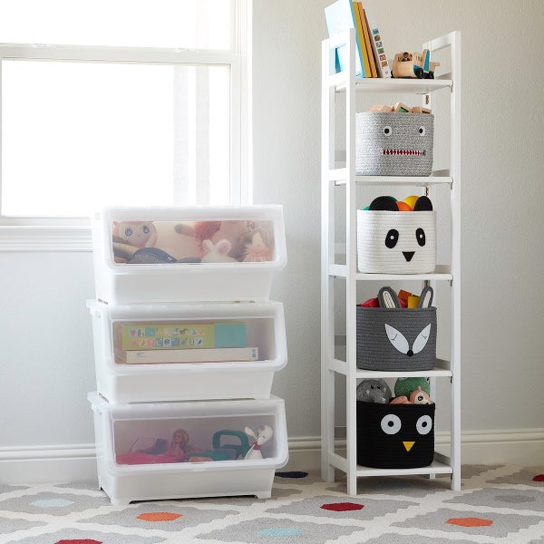 Picking Bin with Dual Open Lid