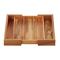 Rowan Expandable Utensil Organizer Acacia