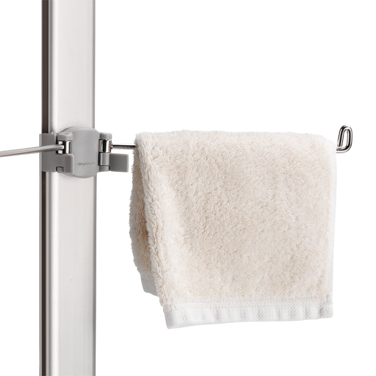 simplehuman Stainless Steel Tension Pole Shower Caddy The