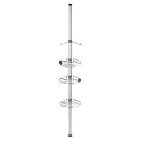 simplehuman Tension Pole Shower Caddy Stainless