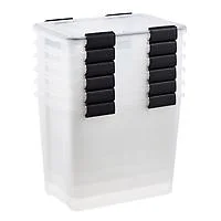 Clear Weathertight Totes Cases