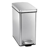 simplehuman 2.6 gal. Profile Step Can Stainless Lid