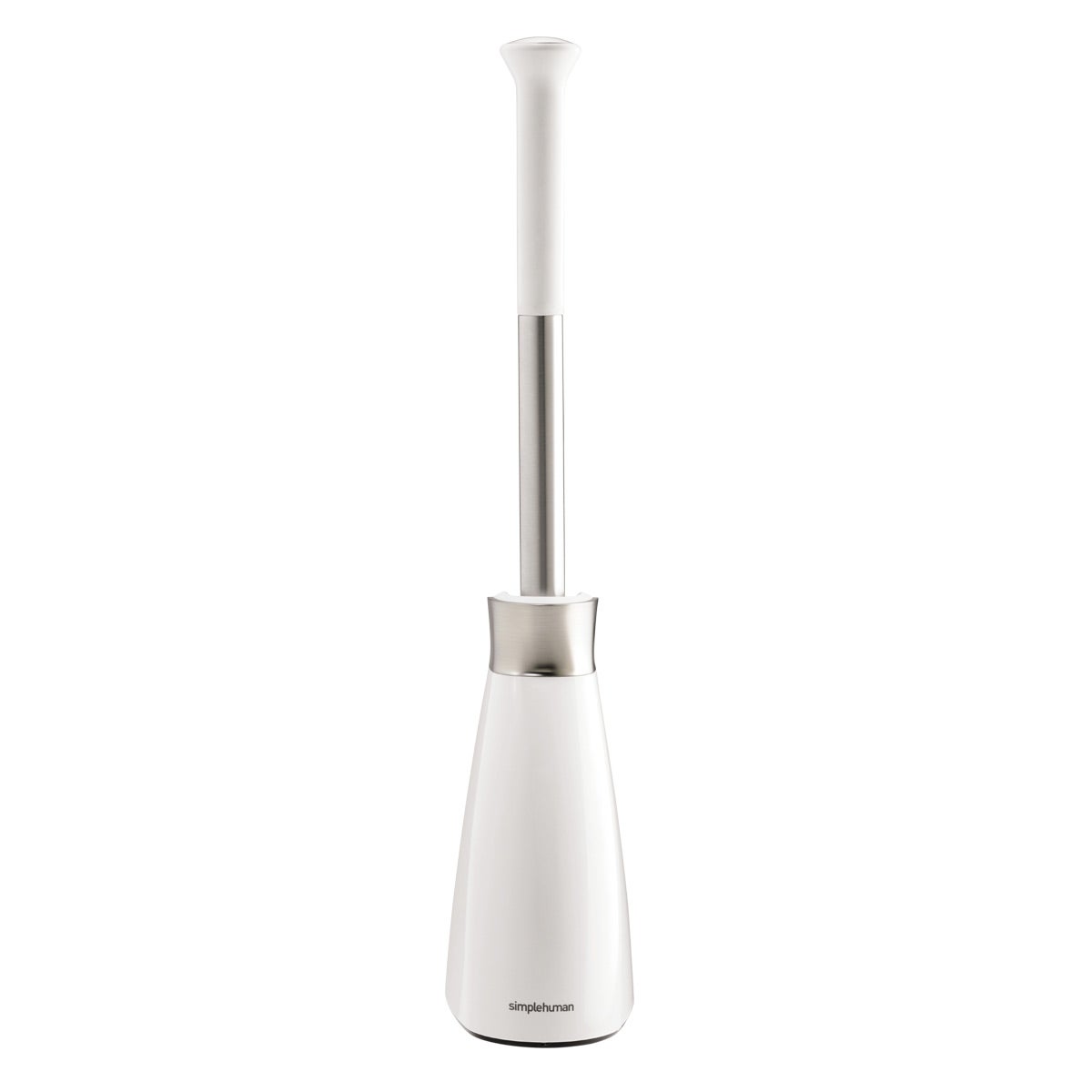 OXO Good Grips Stainless Steel/White Toilet Plunger