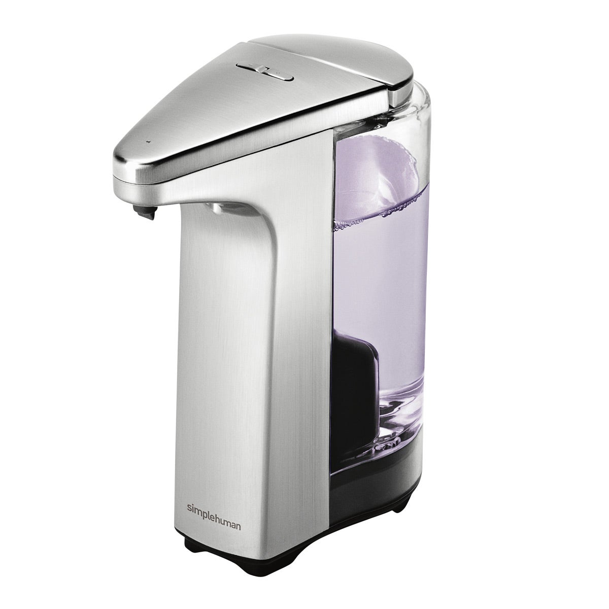 simplehuman 8 oz touch free sensor liquid soap pump dispenser