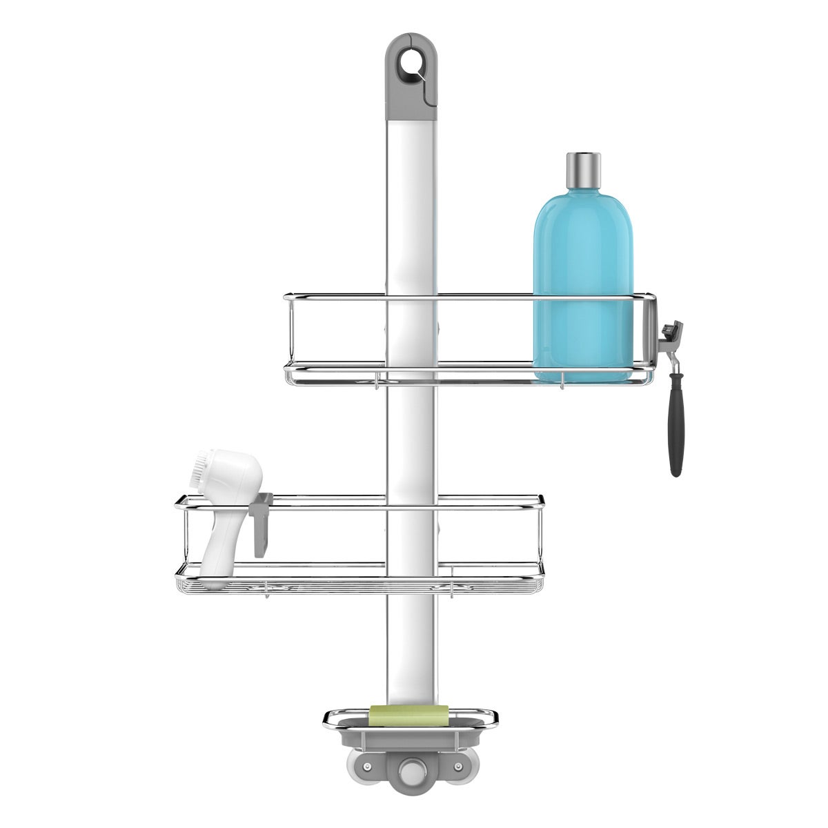 simplehuman Adjustable Shower Caddy The Container Store