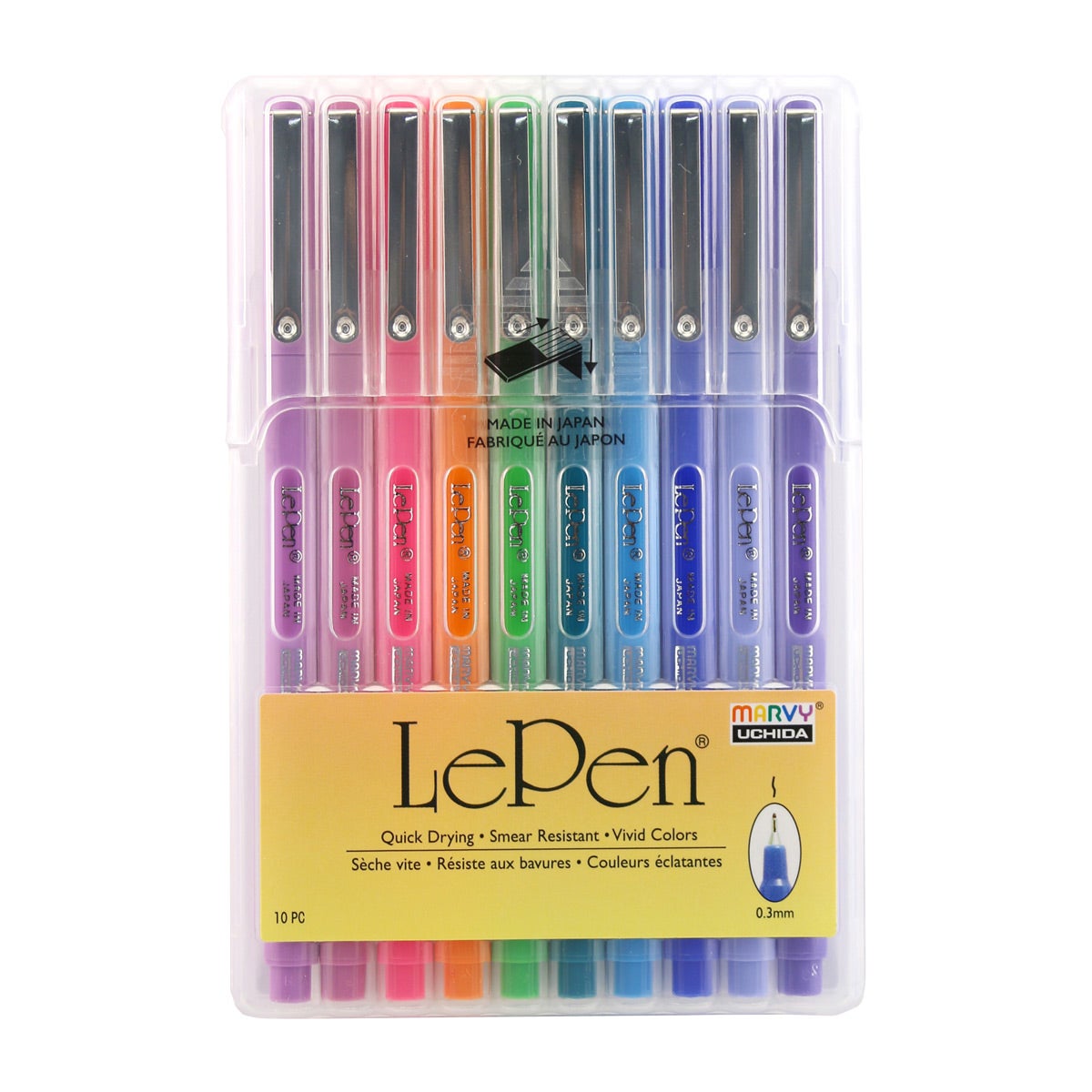 LePen Fine-Point Pens Pkg/10 | The Container Store