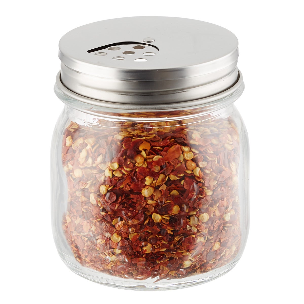 Quattro Stagioni 8.5 oz. Glass Storage Jar with Shaker Lid