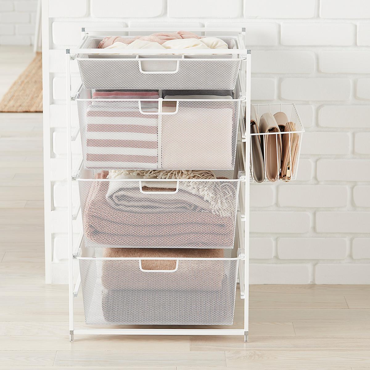 Elfa White Drawers Solution Organizers The Container Store