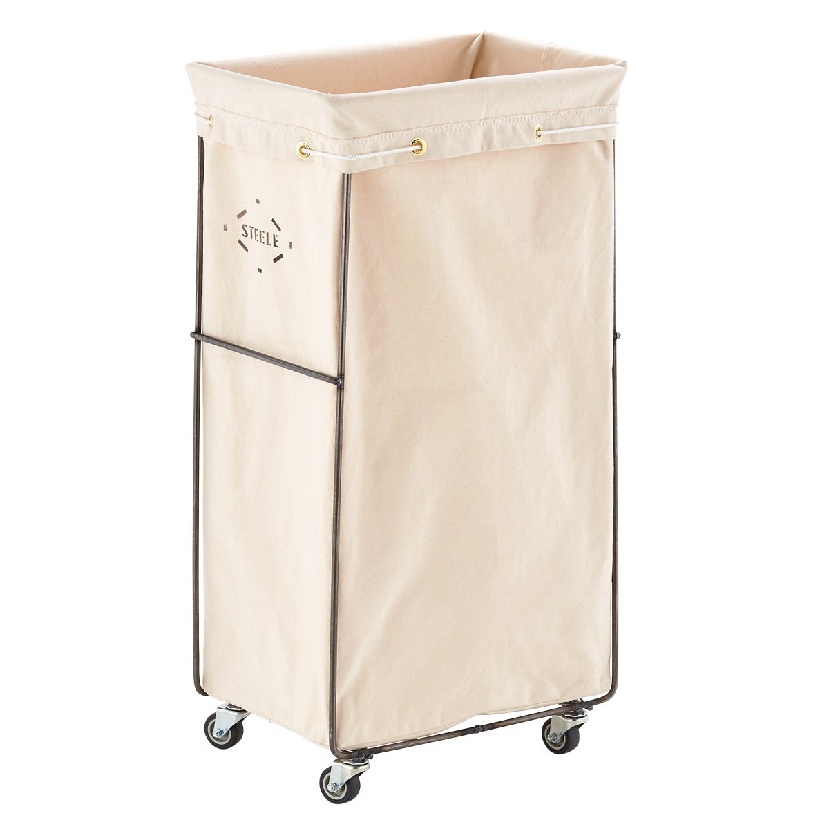 Steele Canvas Natural Sorting Hamper The Container Store