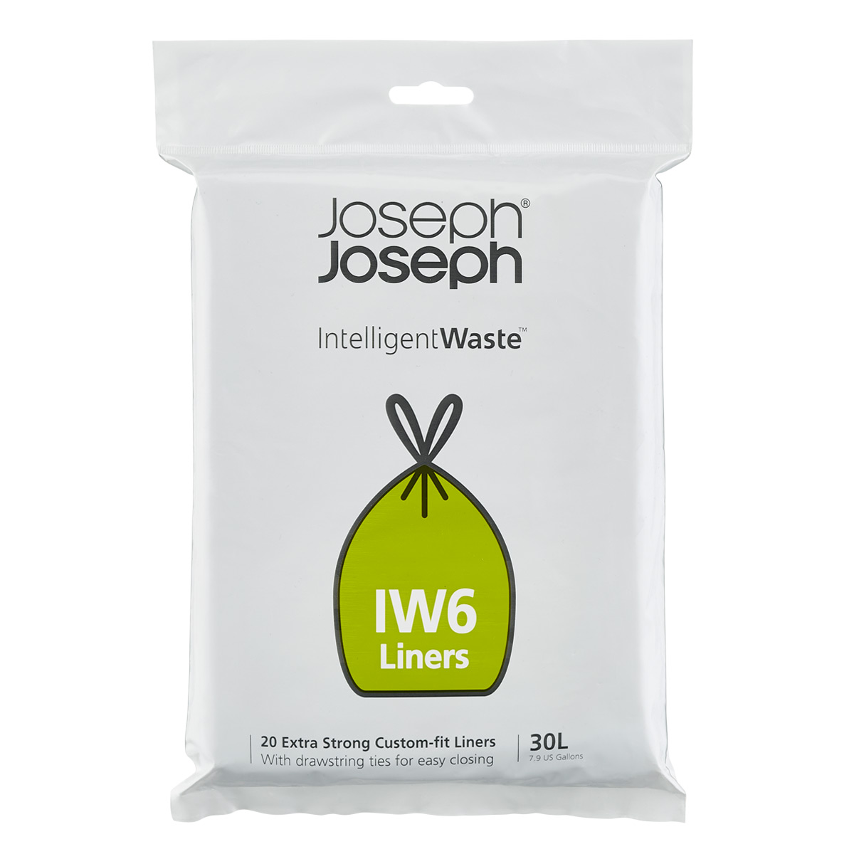 IW6 Extra Strong 20 Trash Bags - 30L