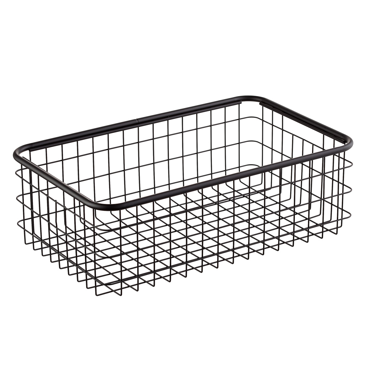 Stacking Wire Basket With Wheels 600 x 540mm 