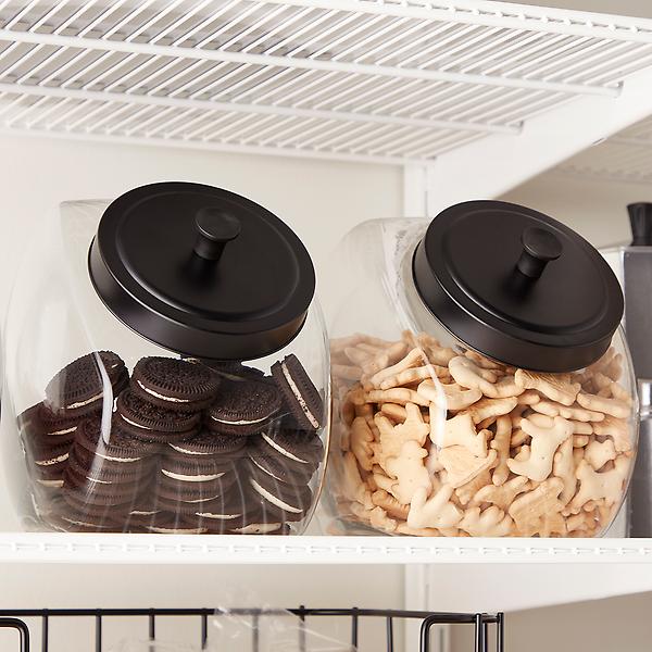 Stor-all Solutions Large Food Keeper Containers with Pop-up Lid