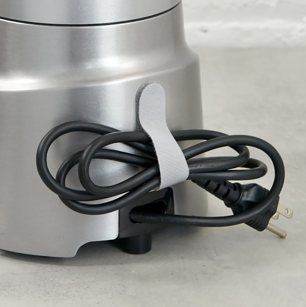 #Cr Kitchen Kitchen Storage Attachment Cable Holder Clip Cord Wrapper Organizer Grey 