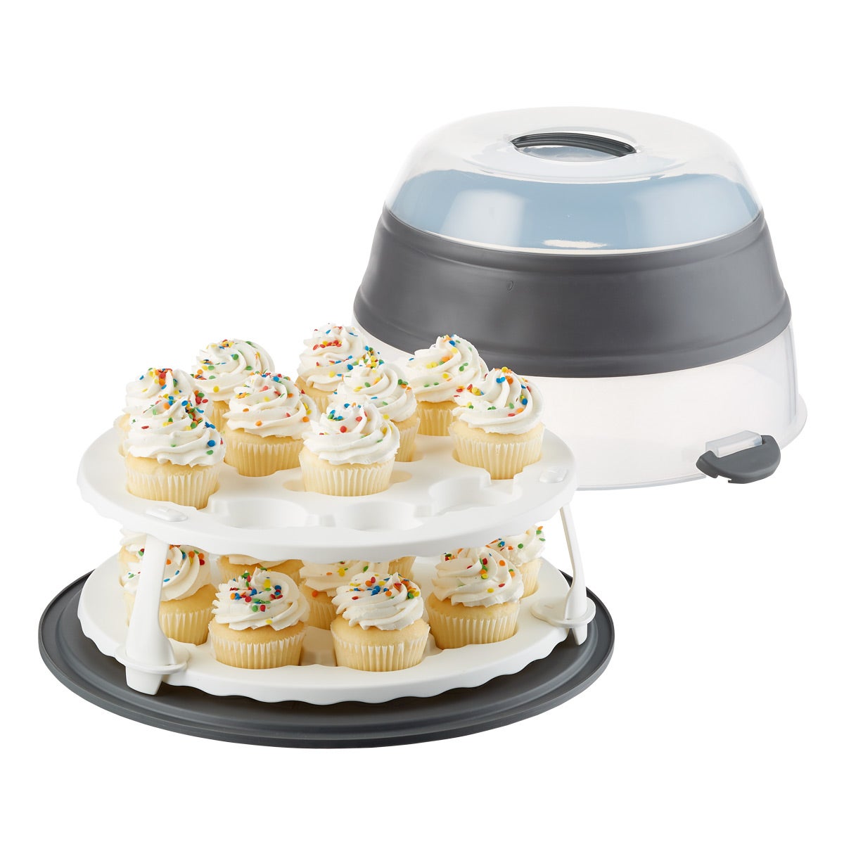 Progressive Collapsible Cupcake/Cake Carrier - Kitchen & Company