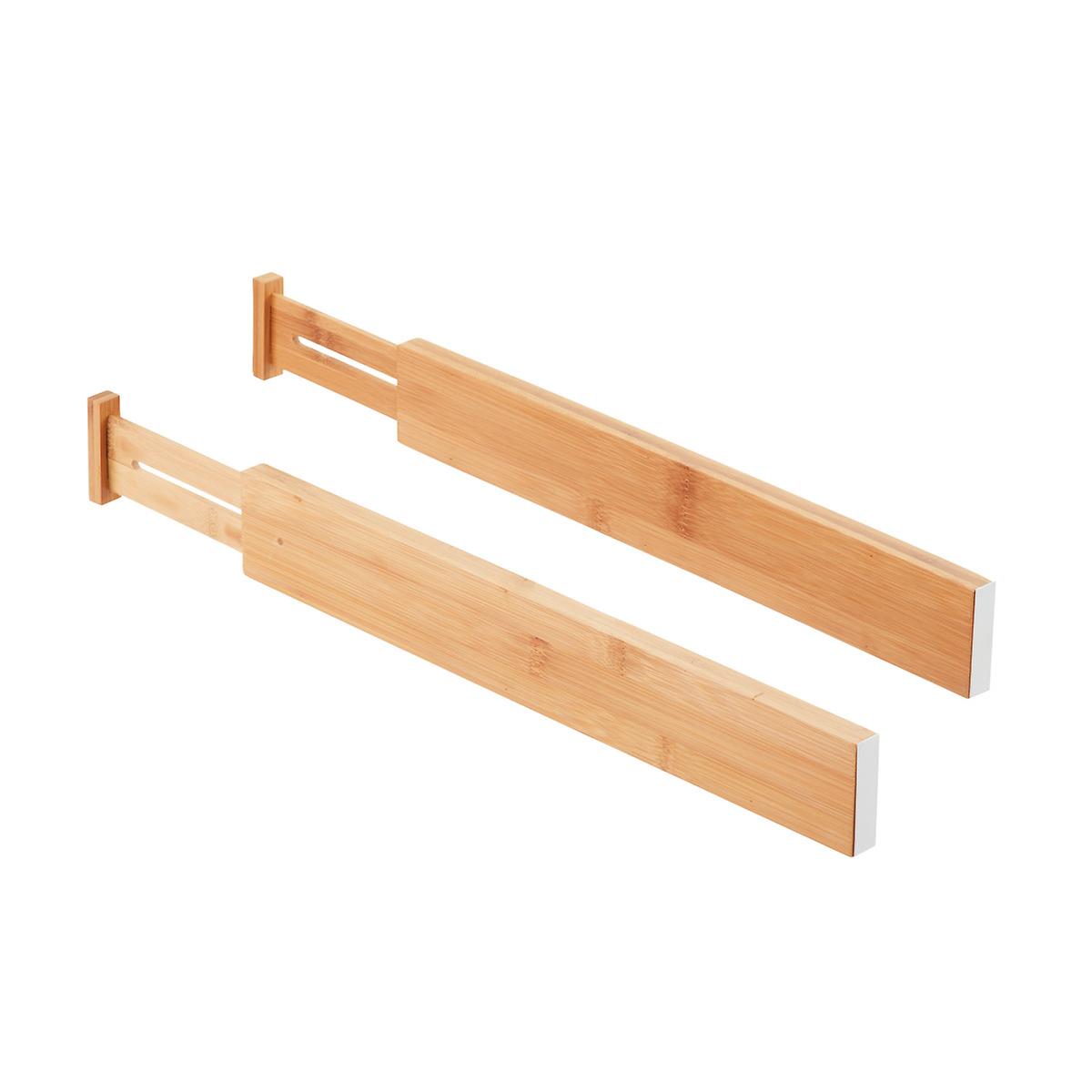 Bamboo Drawer Organizers The Container Store