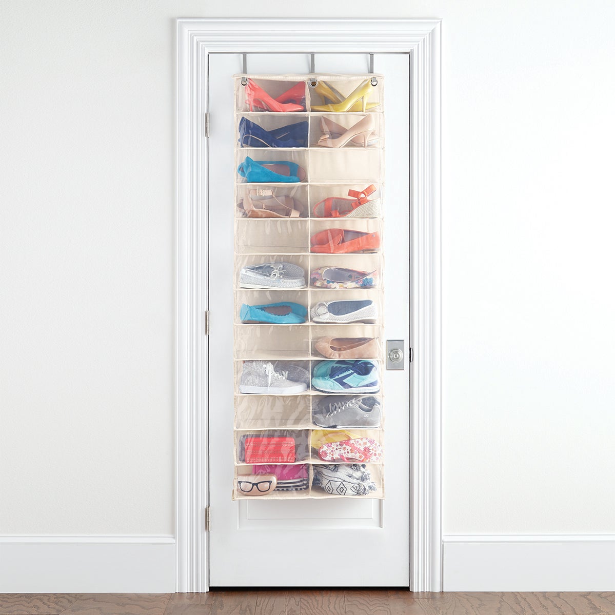 over the door shoe organizer hsn