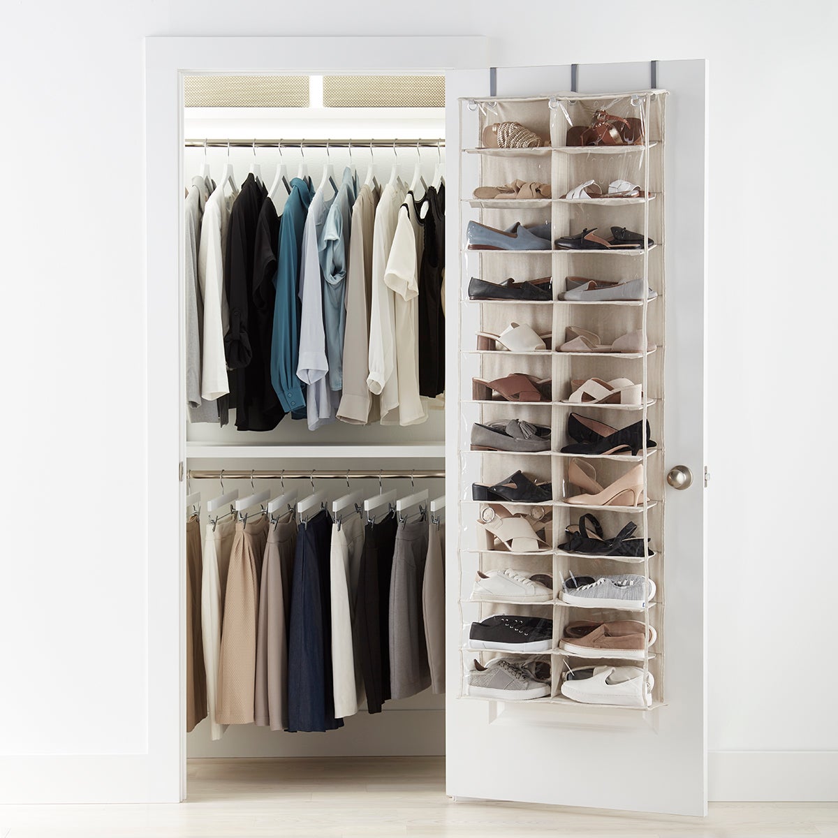 Over Door Hanging Storage Organizer, 14-Pockets