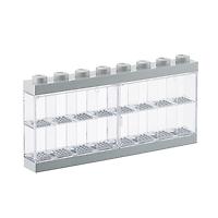 LEGO Minifigue 16 Compatment Display Case Gey