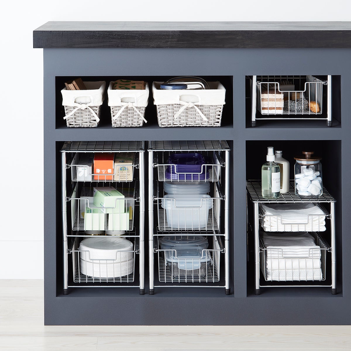Wire Pull Out Cabinet Organizers The Container Store