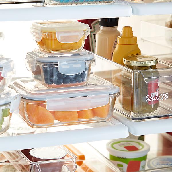 Aoibox 24-pc Borosilicate Glass Storage Containers with Lids, 12-Airtight,  Freezer Safe Food Storage Containers, Green SNPH002IN372 - The Home Depot