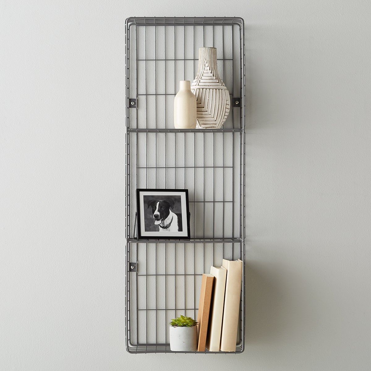 Wall-Mounted Triple Cube | The Container Store