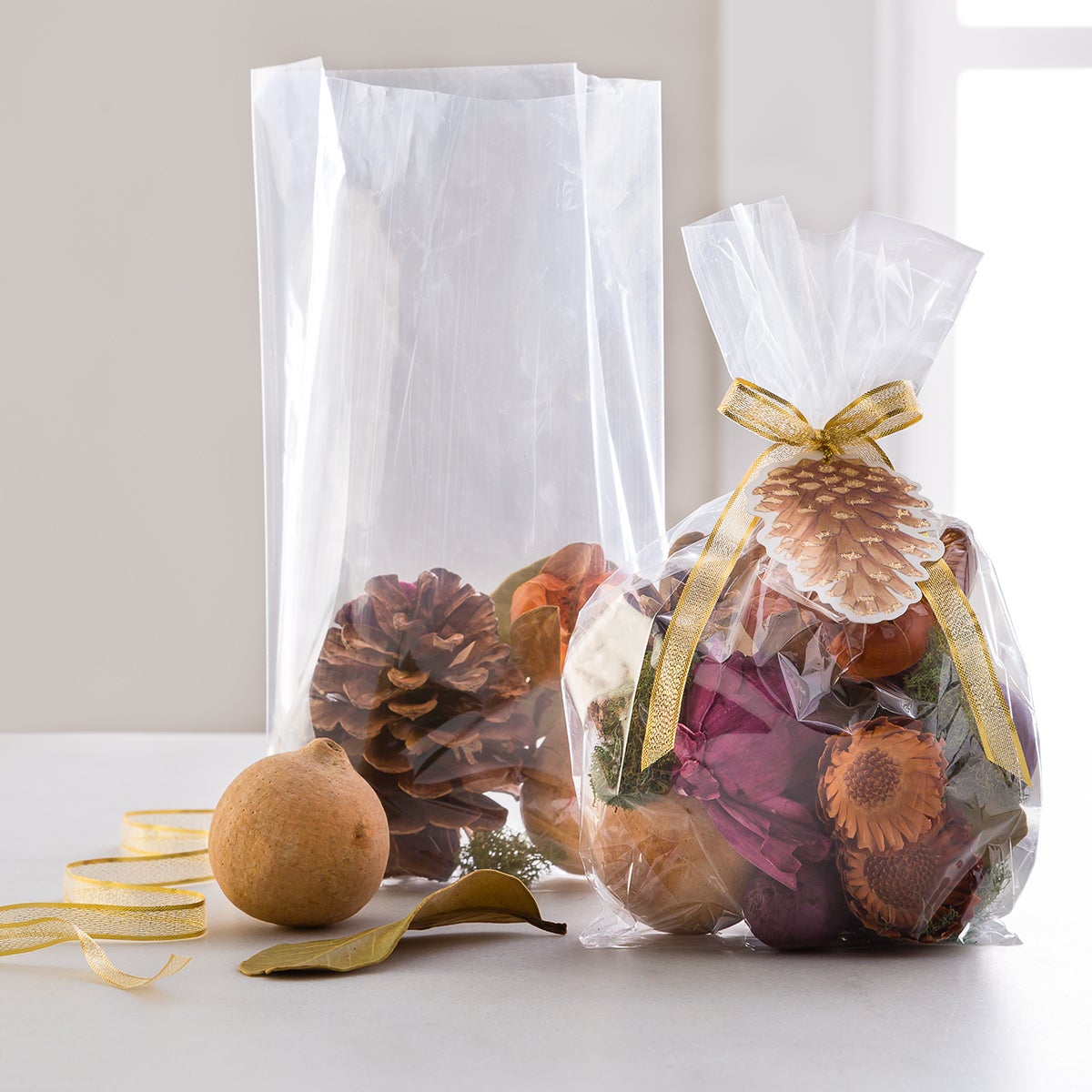 Clear Plastic Gift Bags