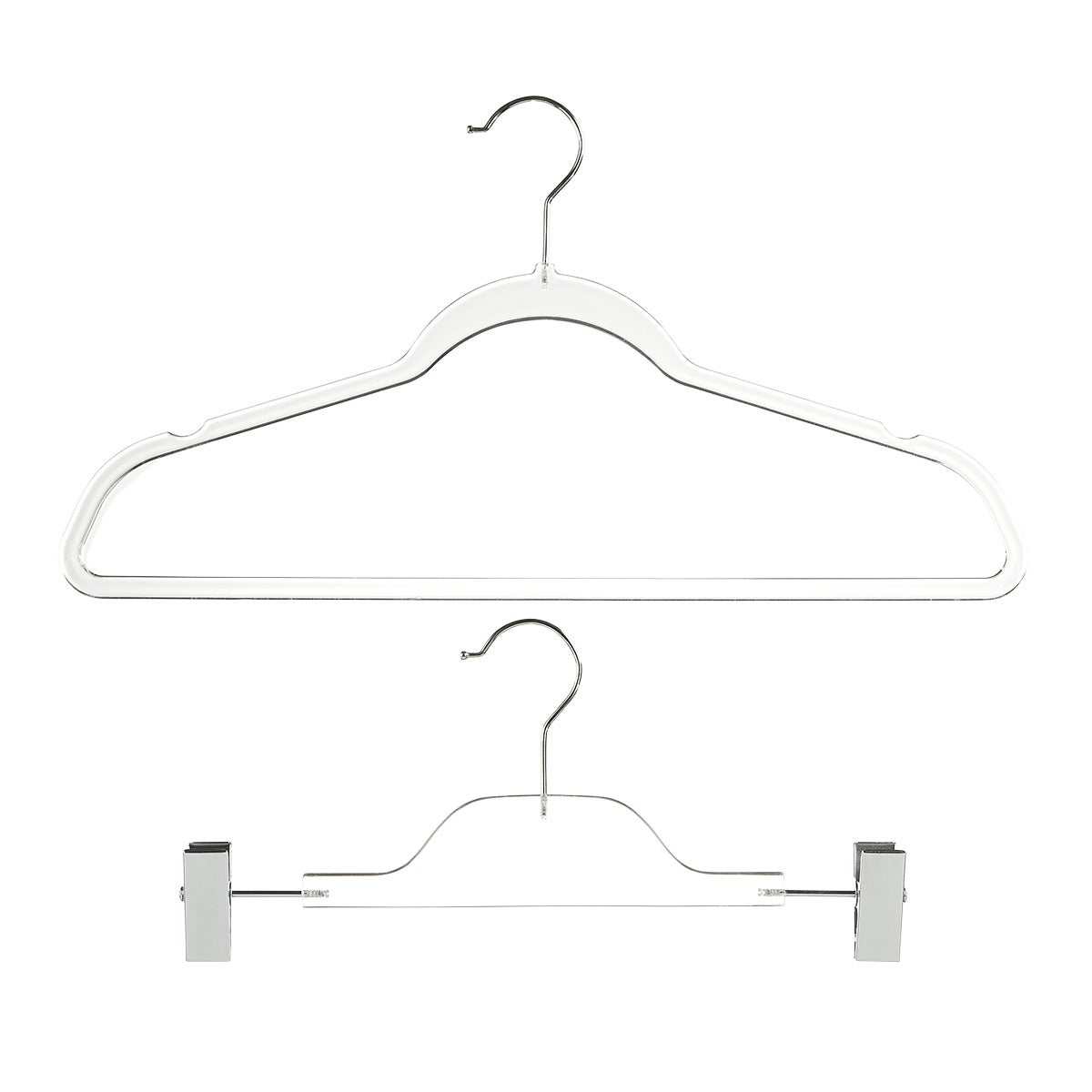 Clear Slim Suit Hangers - Thumbnail 5