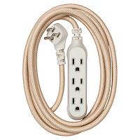 360 Habitat Braided Extension Cord Gold