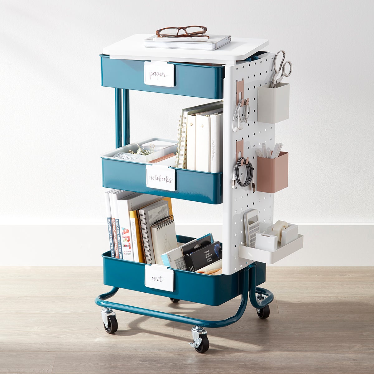 3-Tier Cart Pegboard Attachments