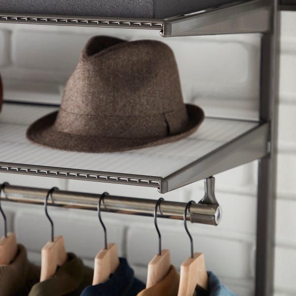 Elfa Classic 4' Graphite Closet