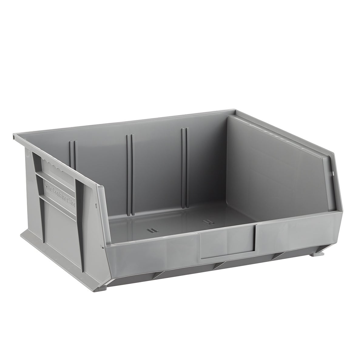 Utility Extra Wide Stackable Plastic Bins