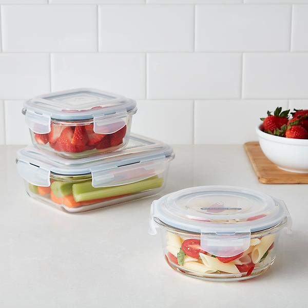 Kitchenbasics Borosilicate Glass Food Storage Containers - Choose A Size