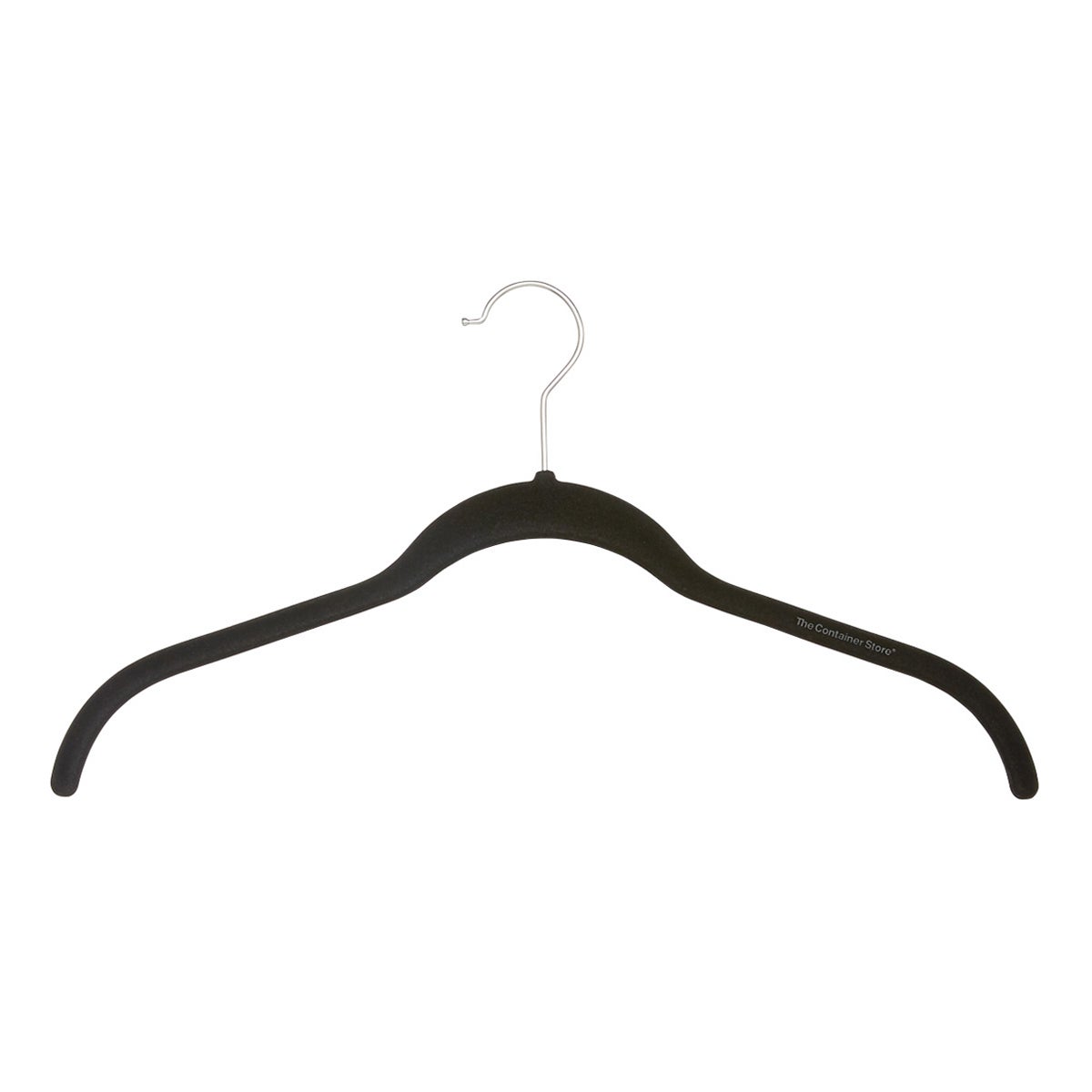 Slim Non-Slip Velvet Hangers - Beige or Black (Box of 26) - Woodlore Cedar  Products