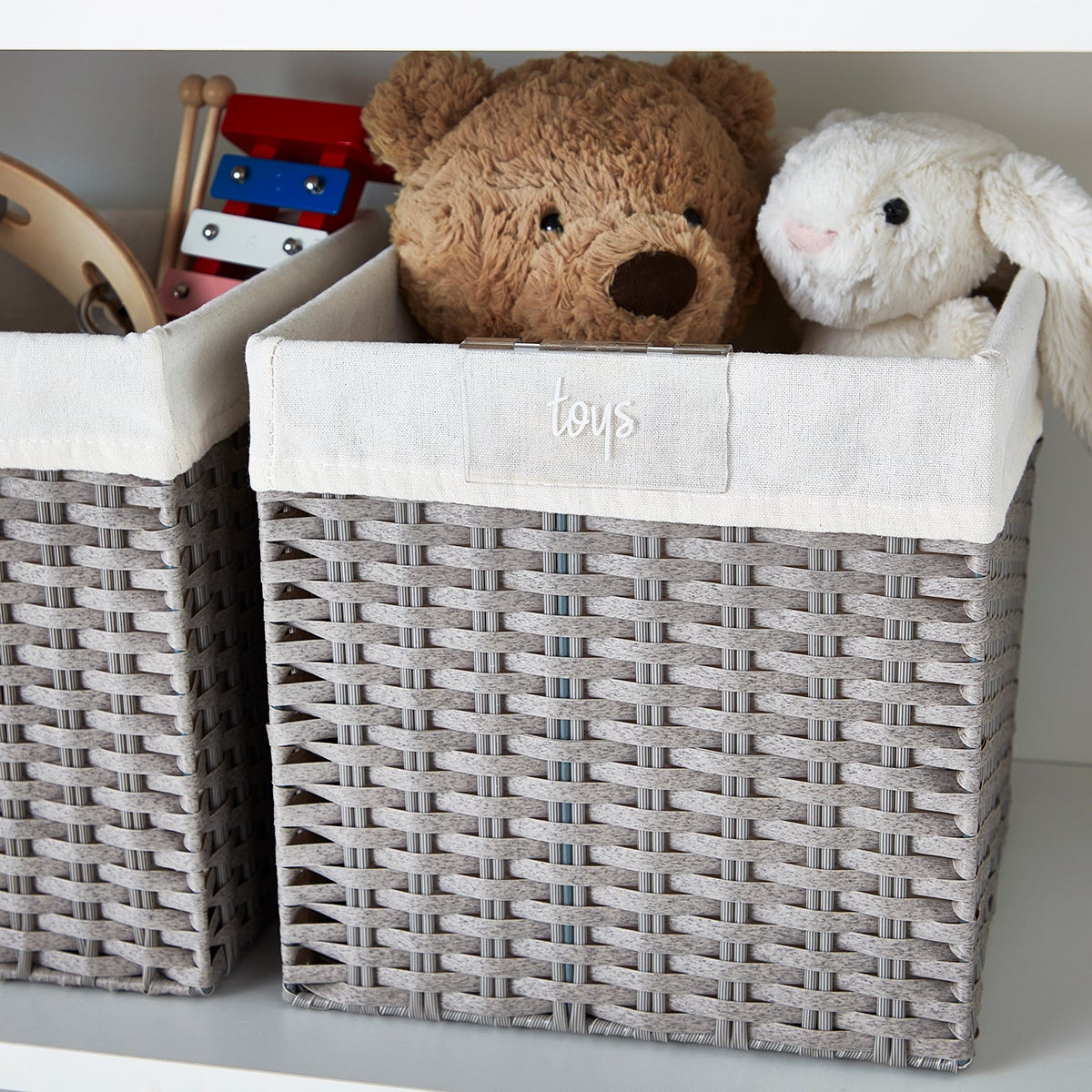 The Home Edit Clear Bin Clip Set of 3 The Container Store