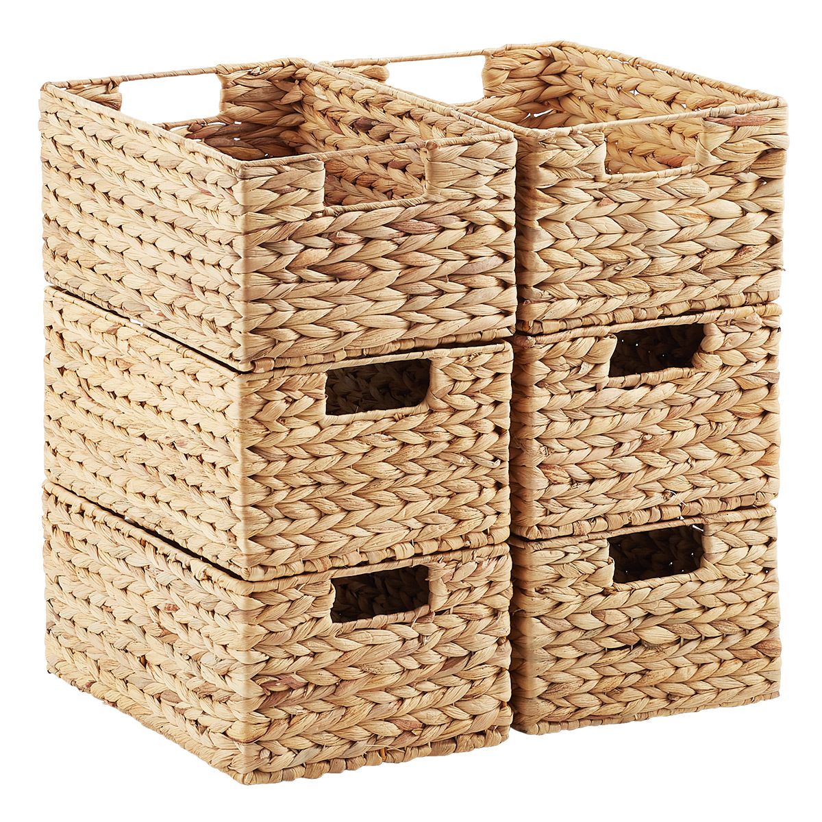 Handmade Rattan Storage Container Storage Basket Wooden Storage Basket with I3N4 